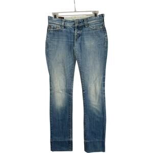 Vintage Evisu Slim Fit Seagull Logo Denim Jeans 29